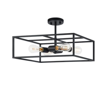 Candid Ceiling Mount 4 Light Pendant