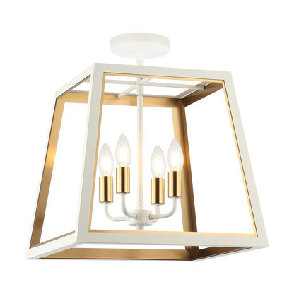Rosalie Ceiling Mount 4 Light Pendant
