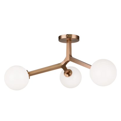 Rami Ceiling Mount 3 Light Pendant