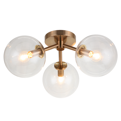 Novo Ceiling Mount 3 Light Pendant