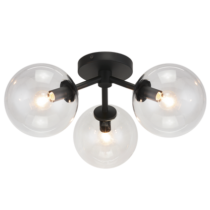 Novo Ceiling Mount 3 Light Pendant