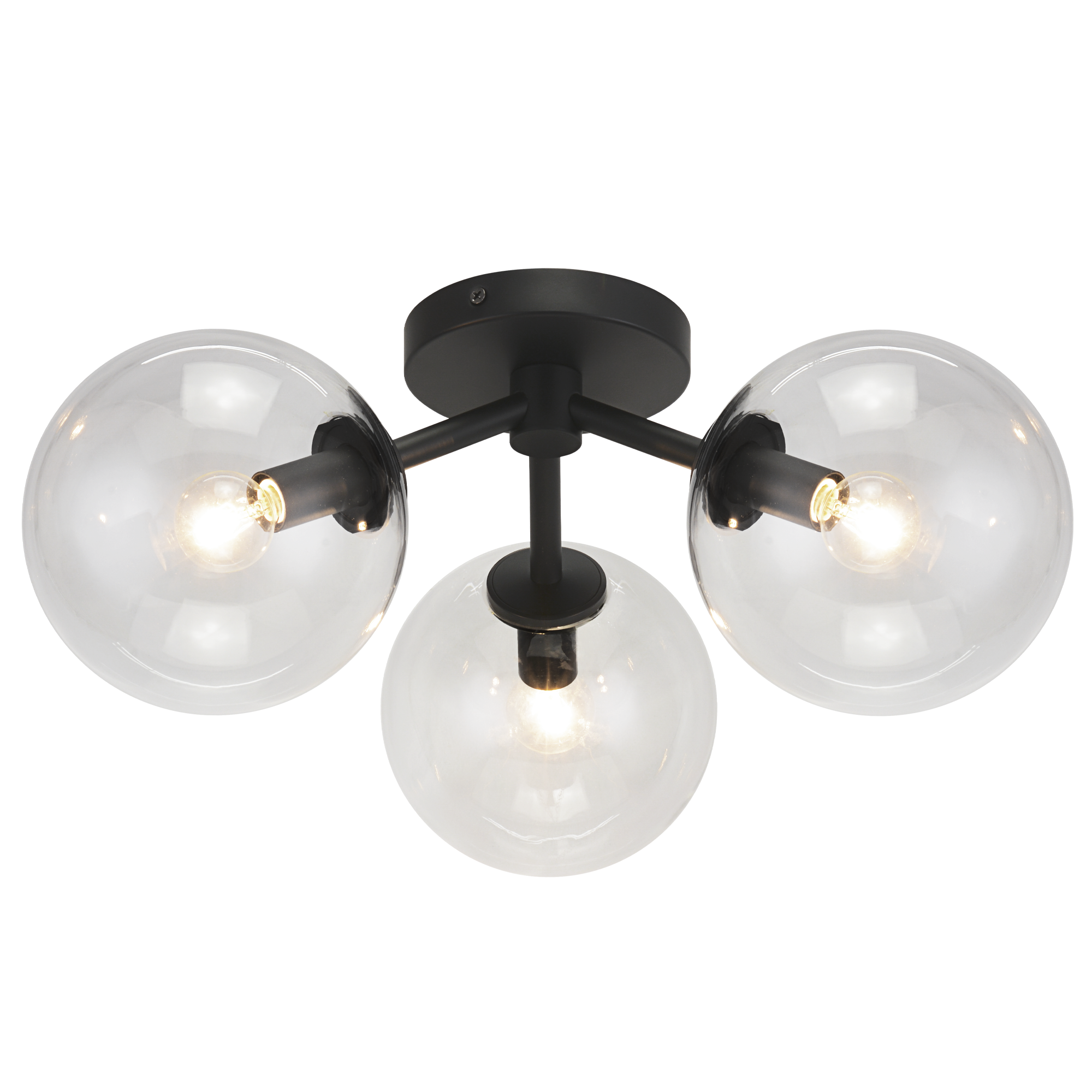 Novo Ceiling Mount 3 Light Pendant