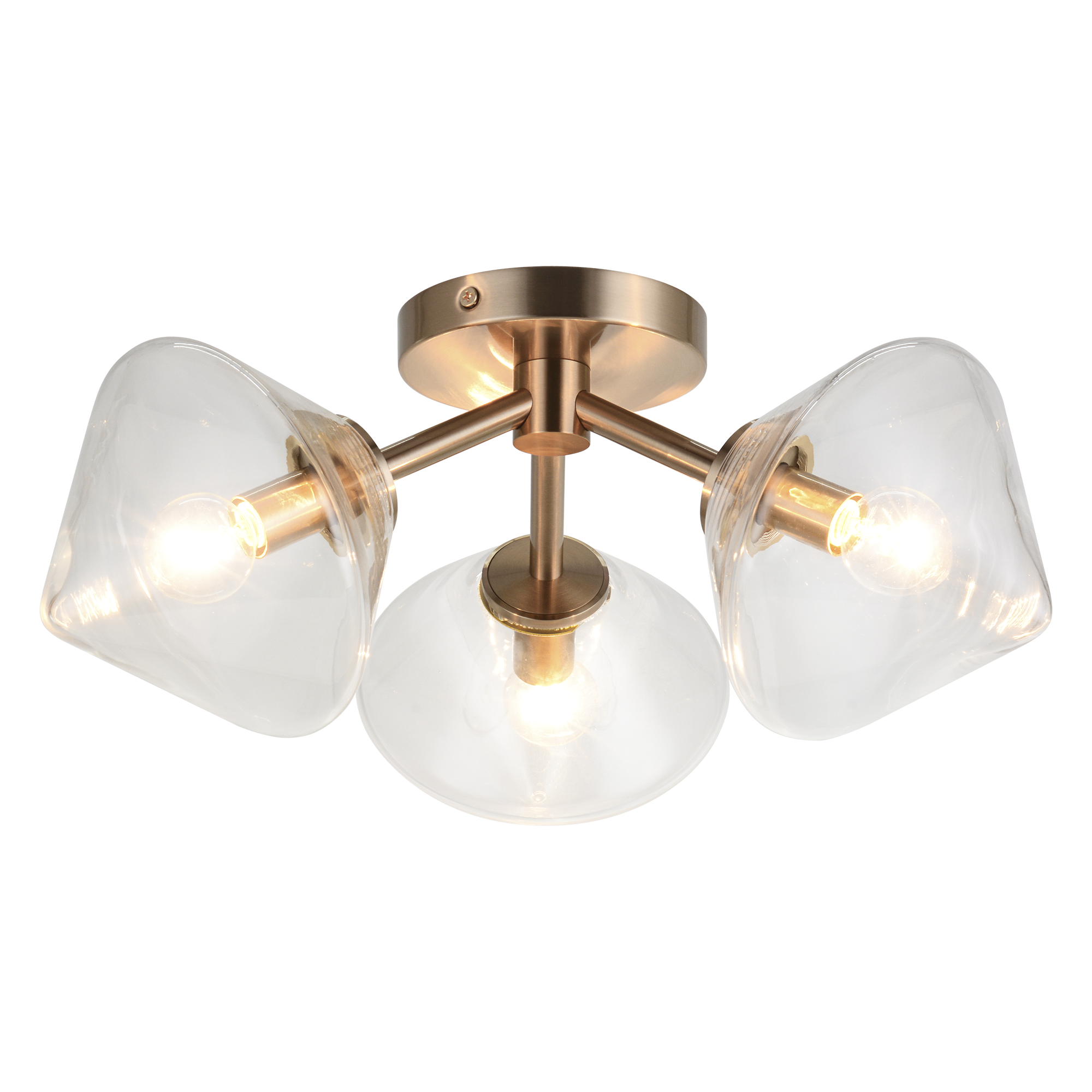 Novo Ceiling Mount 3 Light Pendant