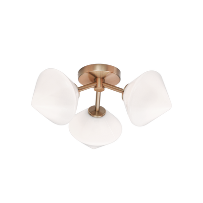 Novo Ceiling Mount 3 Light Pendant