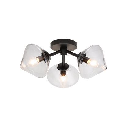 Novo Ceiling Mount 3 Light Pendant