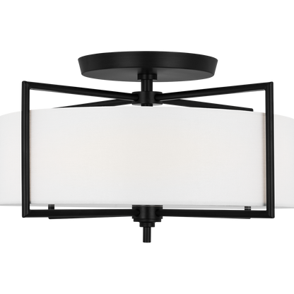 Perno Large Semi-Flush Mount