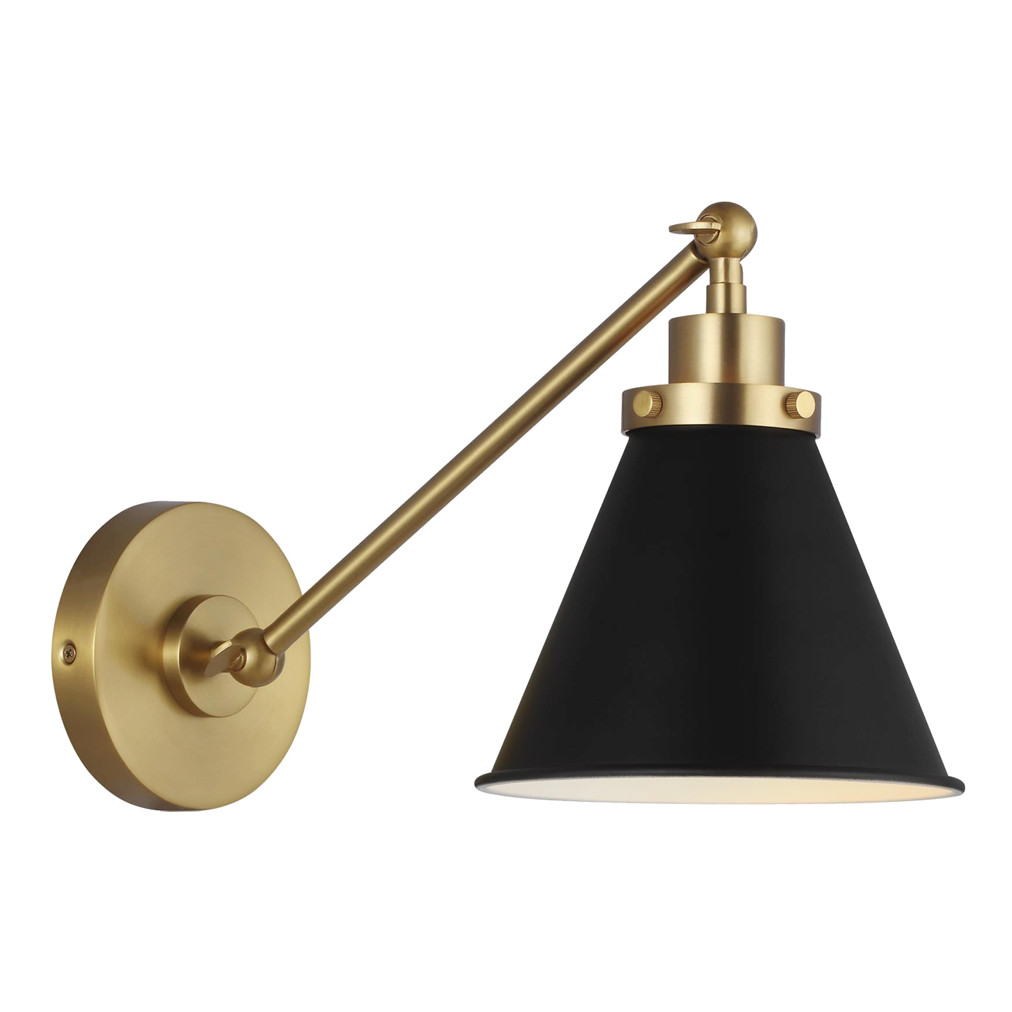 Wellfleet Single Arm Cone Task Sconce