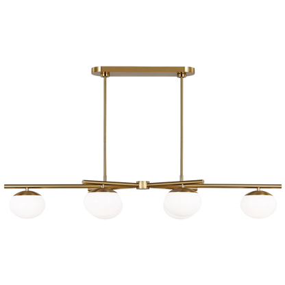 Lune Large Linear Chandelier