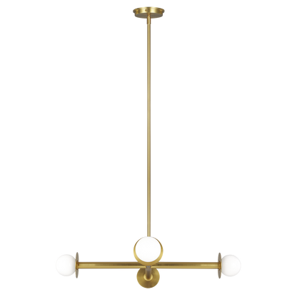 Nodes Wide Chandelier