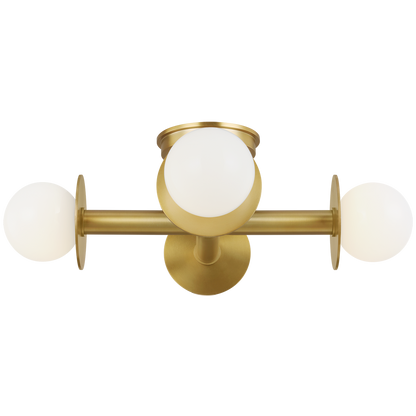 Nodes Semi-Flush Mount