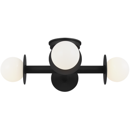 Nodes Semi-Flush Mount