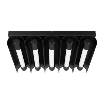Carson Five Light Flush Mount