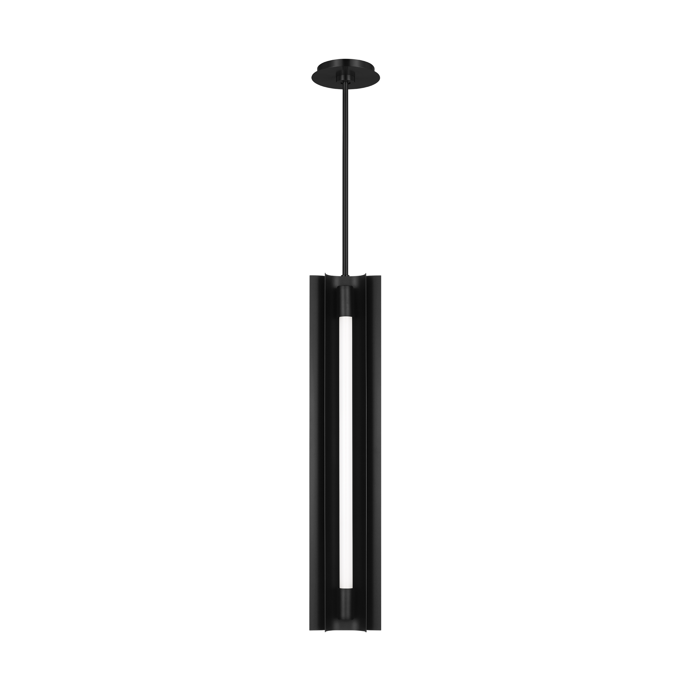 Carson Four Light Narrow Pendant