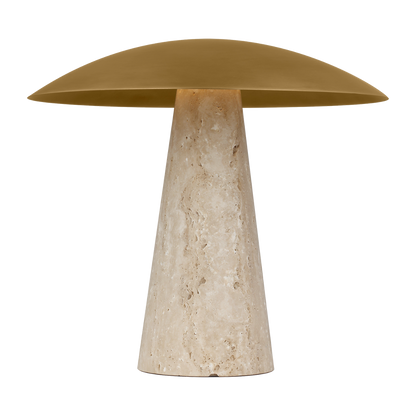 Aegis Travertine Table Lamp