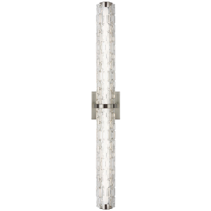 Cutler 36" Staggered Glass LED Vanity